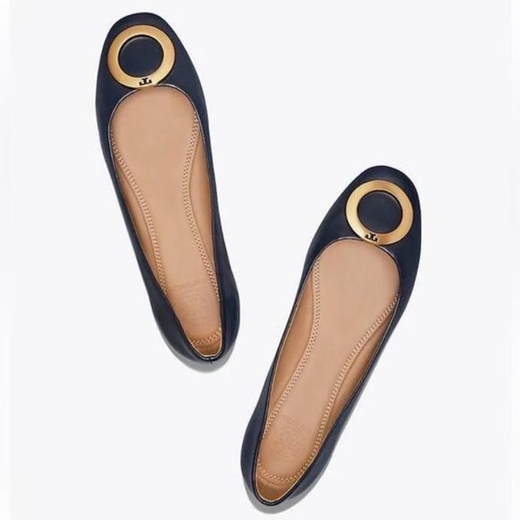 Tory Burch Shoes - Tory Burch Caterina Ballet Flats Black Size 9